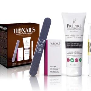 Luxury Hand & Foot Cream Set - Almond Milk & Honey (White, Pink)